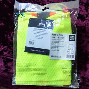 Hi-Vis Unisex Yellow Mesh Pants Class E